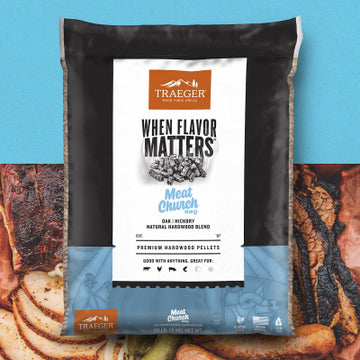 Traeger Pellet Grills Llc PEL420 20LB MeatChurch Pellets