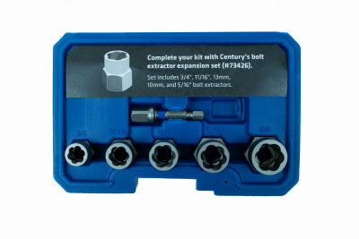 Century Drill & Tool Co Inc 73425 6PC Bolt Extractor Set