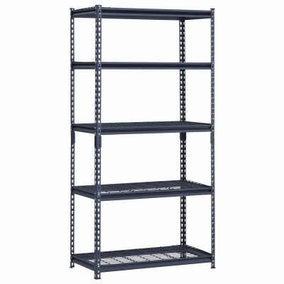 Edsal Mfg Co Inc ZR361872W5-B 36x18x72 Wire 5T Shelf