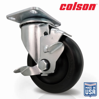 Shepherd Hdwe. Prod., Llc. 82238 4" BLK PolySWVLK Caster