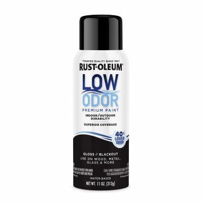 RUST-OLEUM 388245 11OZ L/O Blackout Gloss