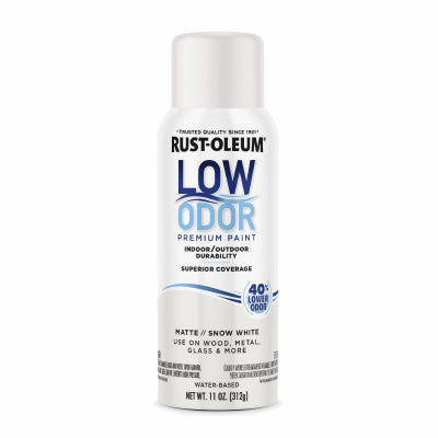 RUST-OLEUM 388286 11OZ L/O SnowWHT Matte