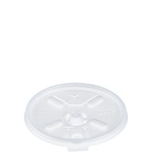 Dart 16FTLS Lift n' Lock w/ Straw Slot Lid Translucent 1000/CS