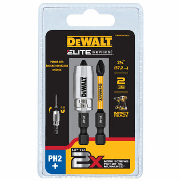Dewalt Accessories DWAFE2PH2IR2S 2PC 2" PH2 Bit Set