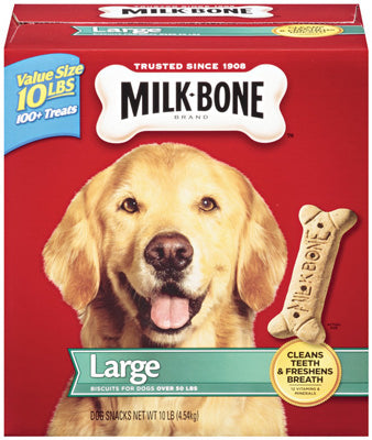 Jm Smucker Retail Sales 00079100925025 Milk10LB LG Dog Biscuit