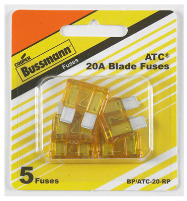 5PK 20A YEL Auto Fuse