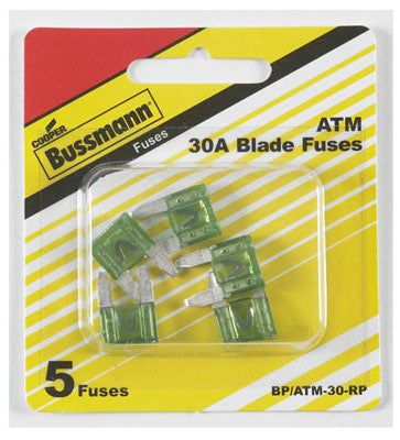 5PK 30A GRN Auto Fuse