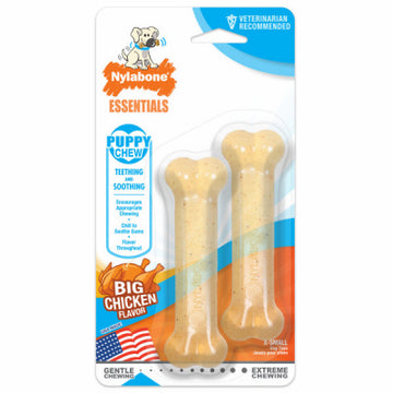 Nylabone Products N101TPWXXX 2PK Puppy Chew