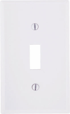 Leviton Mfg Co 020-88001-000 Wht 1-Toggle Wall Plate