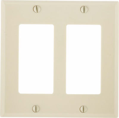 Leviton Mfg Co 001-80409-00I Ivy Dblrock Wallplate