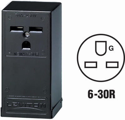 Leviton Mfg Co 010-05376-P00 Surface Outlet