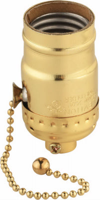 Leviton Mfg Co 014-19980-0PG Pull Chain Socket