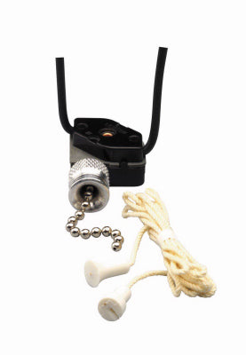 Leviton Mfg Co C20-10097-000 Pull Chain Switch