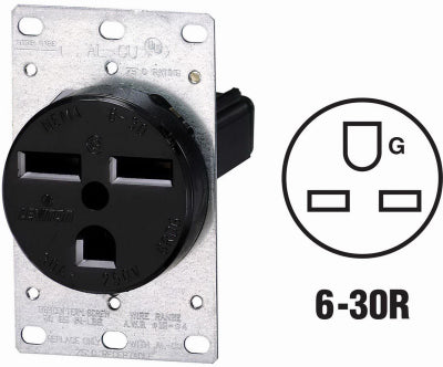 Leviton Mfg Co R10-05372-S00 FLUSH OUTLET