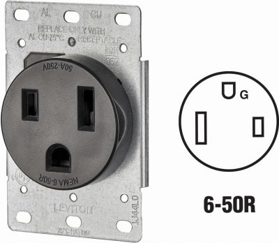 Leviton Mfg Co R10-05374-S00 Flush Welder Outlet