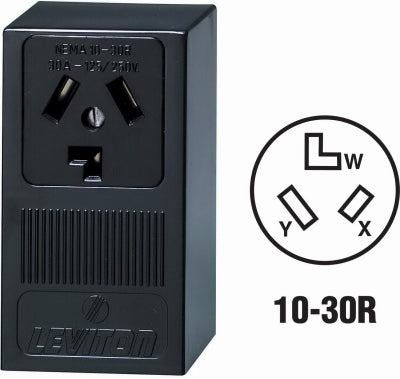 Leviton Mfg Co R20-05054-P00 Surface Dryer Outlet