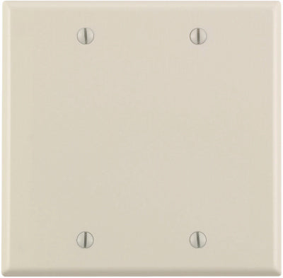 Leviton Mfg Co 000-78025-000 2G Alm Blank Wallplate