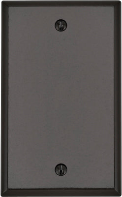 Leviton Mfg Co 001-85014-000 1G Brn Blank Wallplate