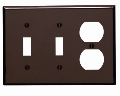 Leviton Mfg Co 001-85021-000 Brn 2TOG/Out Wall Plate
