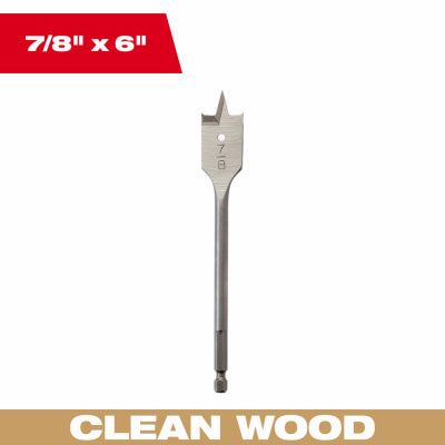 7/8x6 Spade Bit