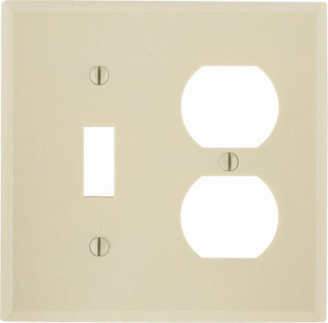 Leviton Mfg Co 001-86005-000 Iv Combo Wall Plate