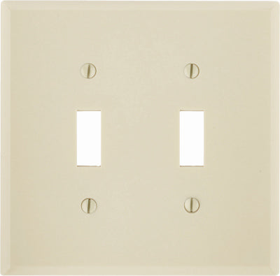 Leviton Mfg Co 001-86009-000 Iv 2-Toggle Wall Plate