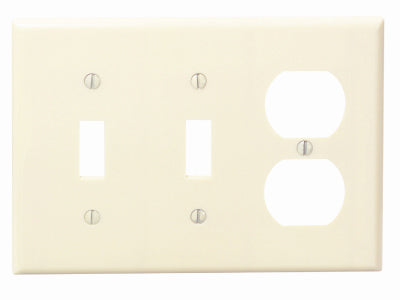Leviton Mfg Co 001-86021-000 Iv Combo Wall Plate