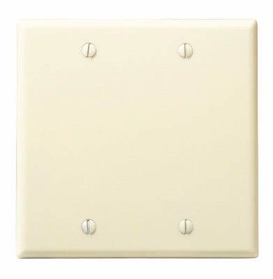 Leviton Mfg Co 001-86025-000 2G Iv Blank Wallplate