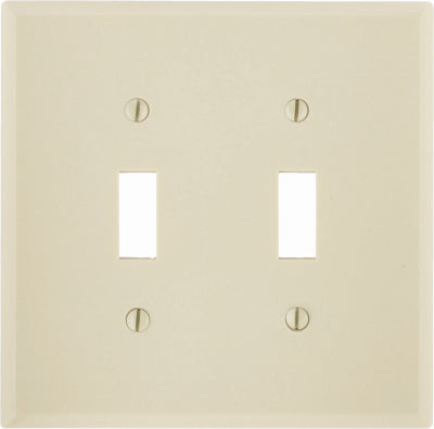 Leviton Mfg Co 001-86109-000 Iv 2-Toggle Wall Plate