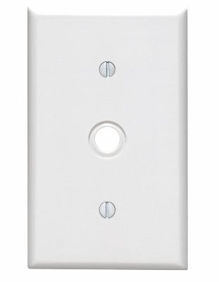 Leviton Mfg Co 001-88018-000 Wht Phone Wall Plate