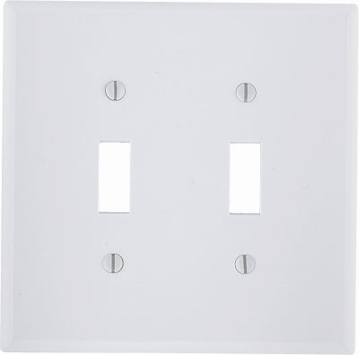 Leviton Mfg Co 001-88109-000 Wht 2-Toggle Wall Plate