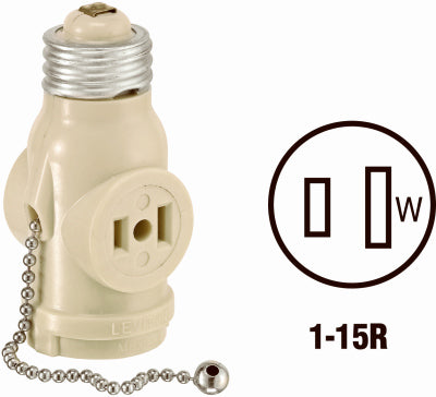 Leviton Mfg Co 008-01406-00I Iv Socket Adapter