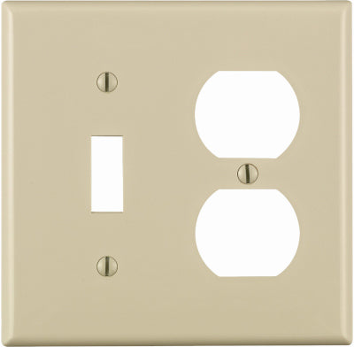 Leviton Mfg Co 014-80705-00T Lt Alm Combo Wallplate