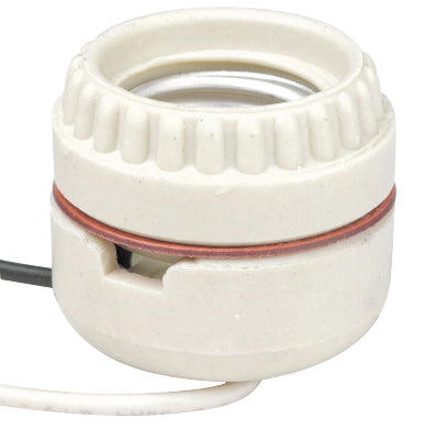 Leviton Mfg Co 019-08101-000 Porc Socket W/Leads