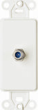 Leviton Mfg Co 022-40681-00W Wht Coaxial Jack