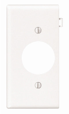 Leviton Mfg Co 922-0PSE7-00W Wht Single End Plate