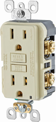 Leviton Mfg Co M21-GFNT1-03I 3PK 15A Ivslftst Outlet