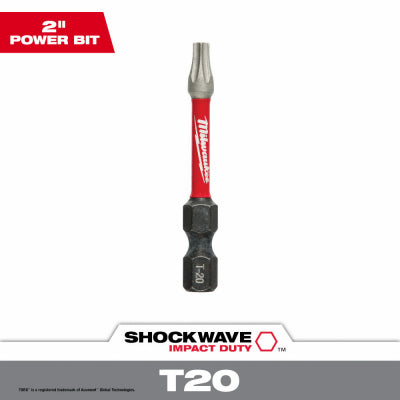 2" T20 Torx PWR Bit