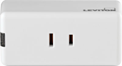 Leviton Mfg Co R02-D23LP-1RW Wifi Mini Plugin Dimmer
