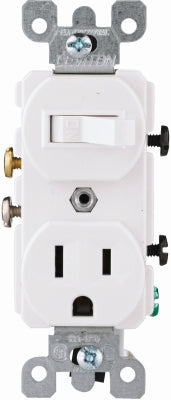 Leviton Mfg Co S02-05225-0WS Wht Switch/Outlet