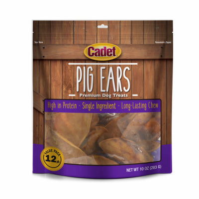 Ims Trading Corp C00867 12PK Pig Ears Dog Treat