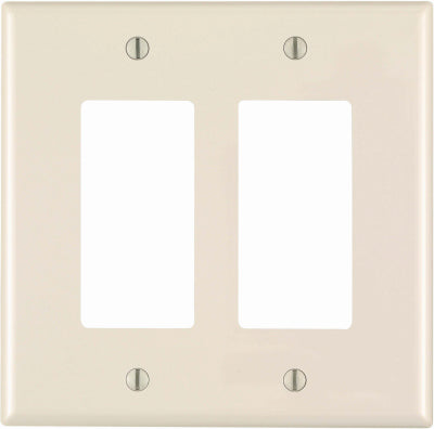 Leviton Mfg Co R56-PJ262-00T 2G Dcra Mw Wallplate