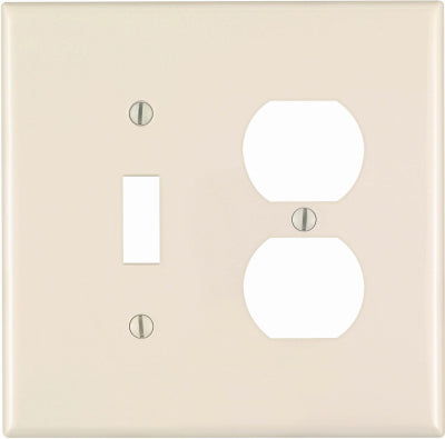 Leviton Mfg Co R66-0PJ18-00T Rec/Tog Mw Wallplate