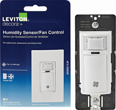 Leviton Mfg Co R02-DHS05-1LM Wht Humidity Sensor