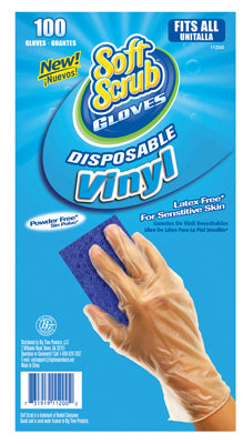 100CT Disp Vinyl Gloves