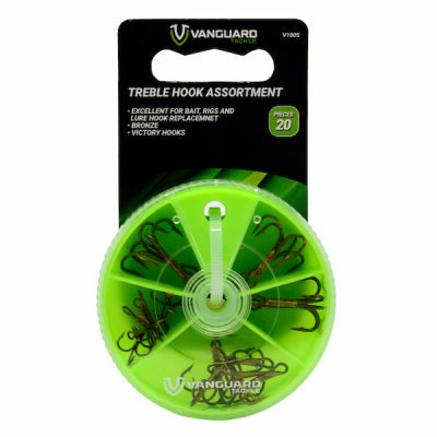 Inception Outdoors Llc V1005 20PK Treble Hook ASST
