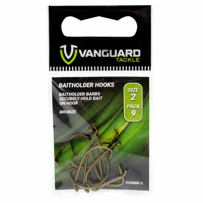 Inception Outdoors Llc VHXBBR-8 10PC Sz8 BRZ Bait Hook
