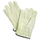 MCR Safety 3400XL Unlined Pigskin Driver Gloves, Cream, X-Large, 12 Pairs 2