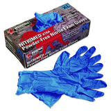 MCR Safety 6012XL Nitri-Med Disposable Nitrile Gloves, Blue, X-Large, 100/box 2