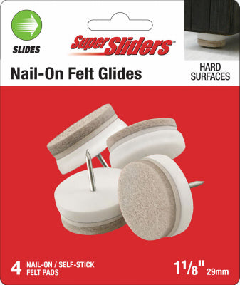 Shepherd Hdwe. Prod., Llc. 4263626SL 4PK 1-1/8" Felt Slider